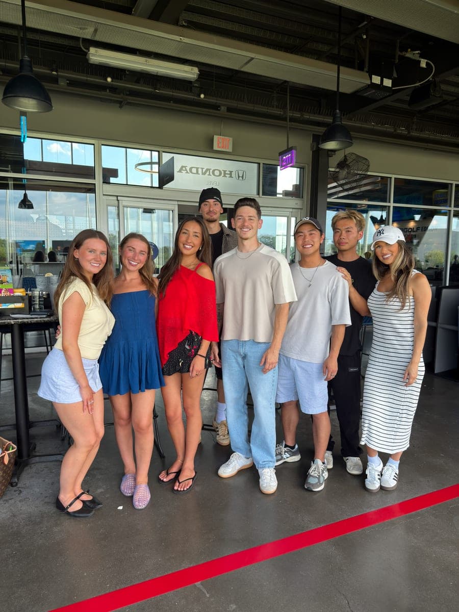 The MediaScher team together on a day out